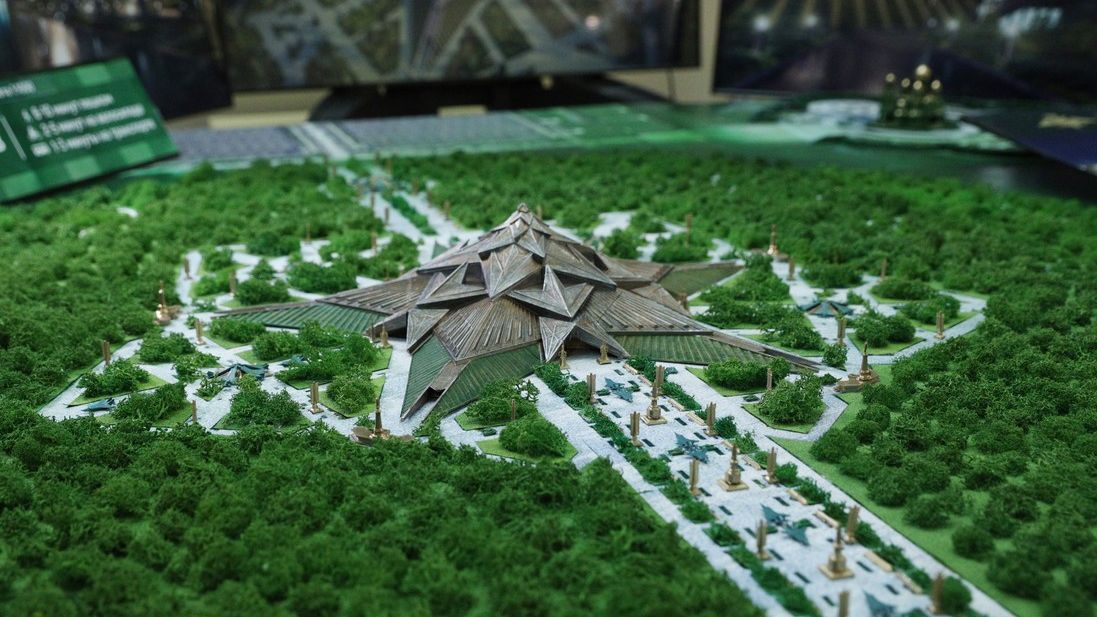 Obrazem: U Moskvy vyroste monstrózní muzeum armády. Zabere 150 000 metrů plochy